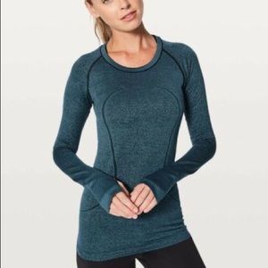 Lululemon Swiftly Tech in Desert Teal sz 4